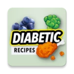 Logo of Diabetic Recipes android Application 