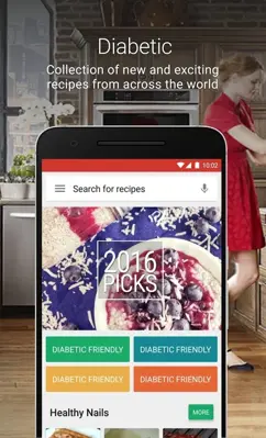 Diabetic Recipes android App screenshot 5